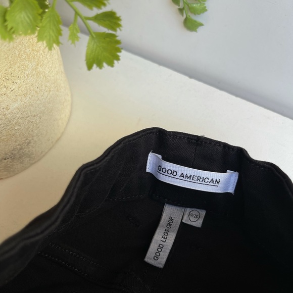 GOOD AMERICAN🔴Good Legs Crop Size 00/25 - Picture 4 of 8